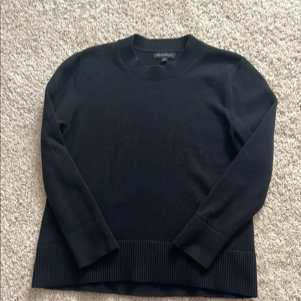 Black Crew Neck Sweater